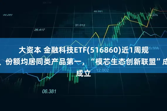 大资本 金融科技ETF(516860)近1周规模、份额均居同类产品第一，“模芯生态创新联盟”成立